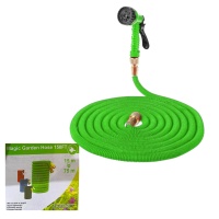 Шланг для полива растягивающийся с распылителем 15-75 метров,150FT