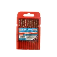 Сверла по металлу кобальтовые 2,5 мм, 10 шт., HSS CO, P6M5K5, "MAXIMUM" MX 09929